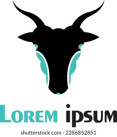 Cow logo vector template design