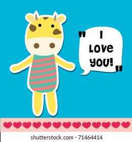 Cow with love 8