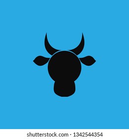 cow milk icon vector