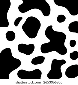 Cow motif pattern vector design for background, backdrop, and wallpaper