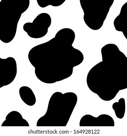 Cow Pattern Abstract Background. Vector Illustration For Design