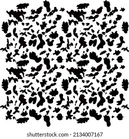 cow pattern background with back and white colors Motion sound wave. illustration for banner, flyer, brochure, booklet, presentation or websites design