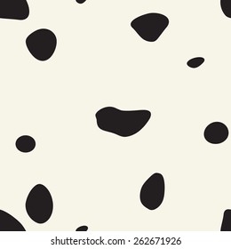 Cow pattern seamless abstract background. Animal skin imitation