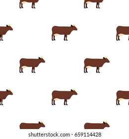 Cow pattern seamless for any design vector illustration
