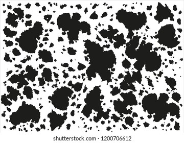 Cow pattern skin leather seamless texture background.