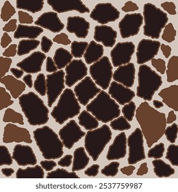 Cow pattern surface Animal print pattern seamless cow texture.Vector monochrome pattern.Abstract illustration,animal spot print,cow skin background.Design for cloth,wrapping,wallpaper,carpet