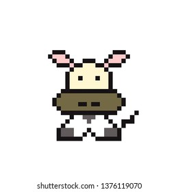 Cow pixel art