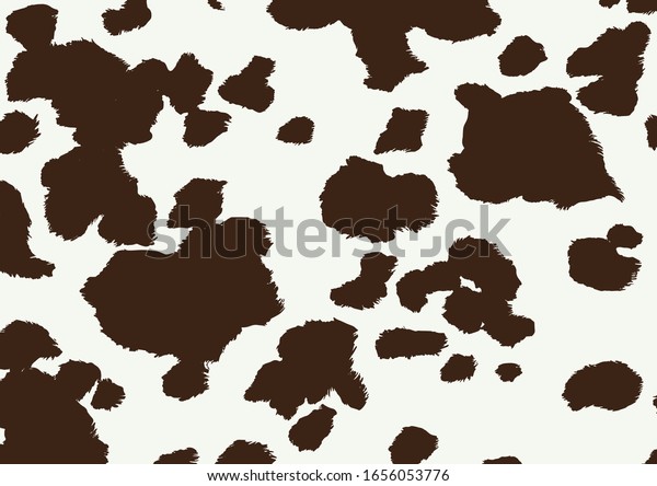 cow print pattern,\
vector illustration