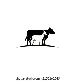 cow and seep in the eid al-adha