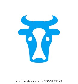 cow sign icon