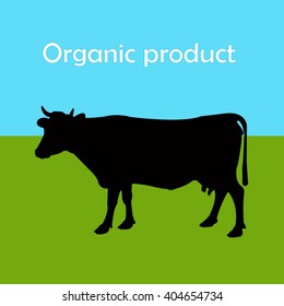 cow silhouette 