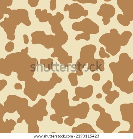 Similar – Image, Stock Photo light brown, white cow looks directly into camera