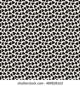 Cow skin or dalmatian spots seamless isolated pattern. vector illustration for your presentation. can use as abstract background for wedding card 