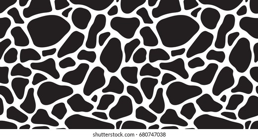 Cow skin. Dalmatians dog. animal skin texture zebra giraffe seamless pattern wallpaper background camouflage svg