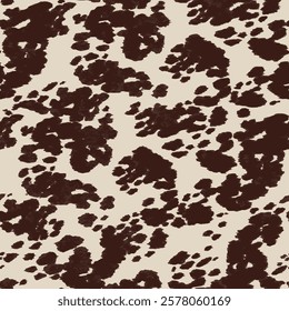 Cow skin pattern, animal leather seamless work