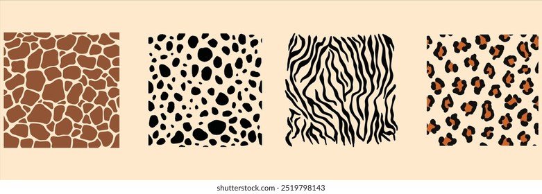 Cow skin pattern texture repeating seamless black and white animal skin texture background Milk farm, dairy illustration for print