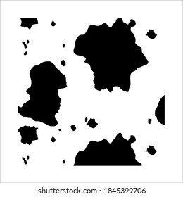 Kuhhautmuster Vektorgrafik.
