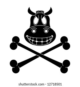 cow skull pirates