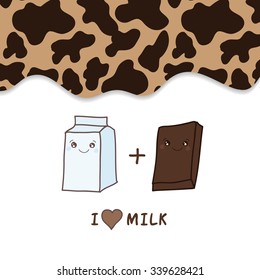 Cow spots background. Abstract backdrop for chocolate milk design