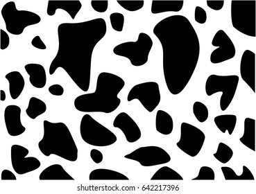 Cow Spots Illustration Cowhide Cattle Animal Stock Vector (Royalty Free ...