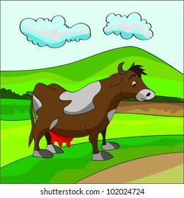 cow, cow spotted