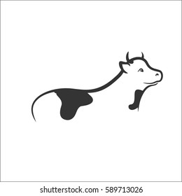 Cow stylized draw