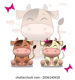 Cow sweet. Use for backgrounds, books, postcards, screensavers.