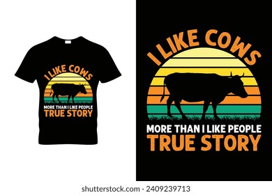 Cow T Shirt Design 39