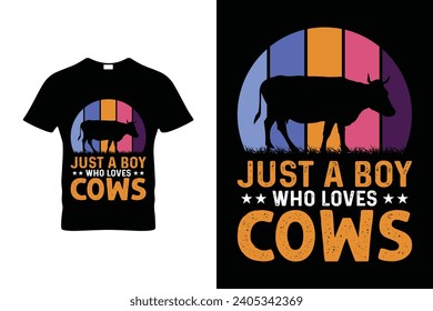 Cow T Shirt Design 8