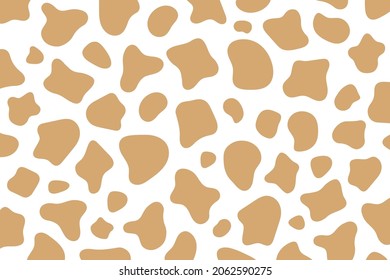 Cow Texture Pattern Spot Background Animal Stock Vector (Royalty Free ...