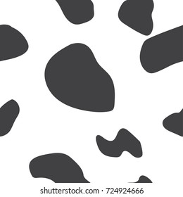 Cow texture , seamless background can use for design, vector.