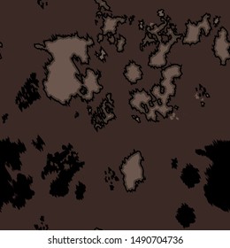 Cow texture. Seamless pattern - cow skin.