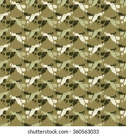 Cow vector art background design for fabric and decor. Seamless pattern
