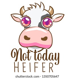 Cow vector cartoon