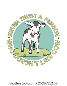 cow vector graphics design iluustration