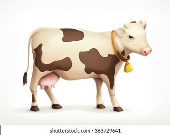 Cow, vector icon