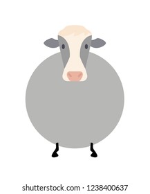 Cow Vector Illustration