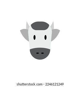 cow zodiac vector for website symbol icon presentation