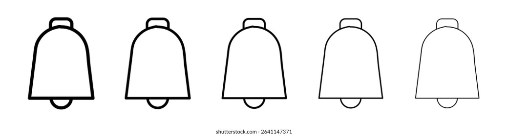 Cowbell icon concept. graphic design, logo, Web, UI.