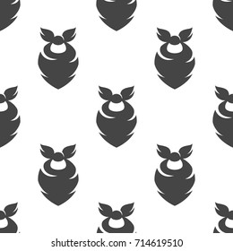 Cowboy bandana seamless pattern. Vector illustration for backgrounds