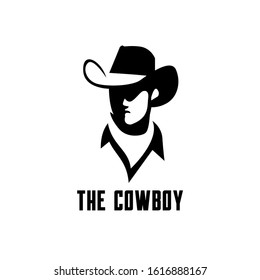 Cowboy Bandit Head Logo Icon Design 