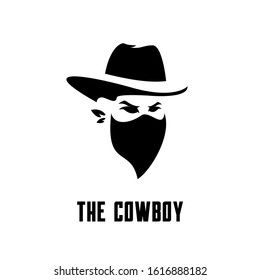 Bearded Cowboy Sunglasses Hat Cool American Stock Vector (Royalty Free ...