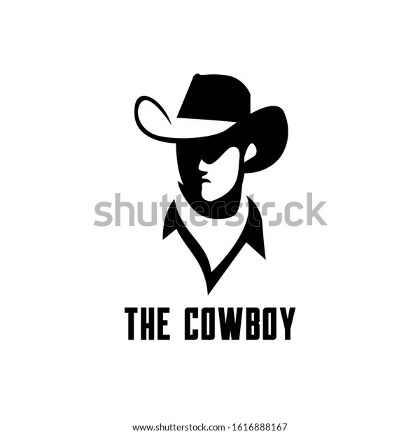 Cowboy Bandit Head Logo Icon Design Stock Vector (Royalty Free) 1616888167