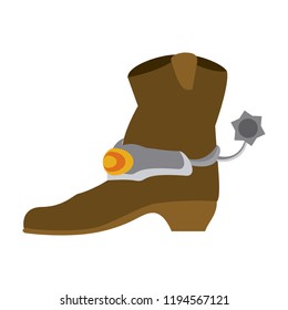 Cowboy boot isolated