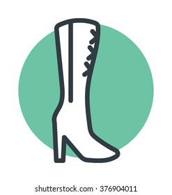 Cowboy Boot Vector Icon