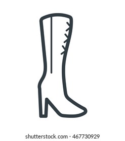 Cowboy Boot Vector Icon
