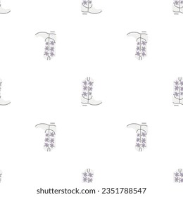 Cowboy boots with ornament seamless pattern. Wild west theme. Hand drawn colored trendy vector illustration on white background