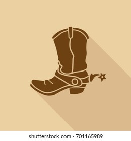 Vector de botas de vaca