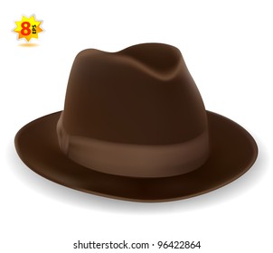 Chapéu marrom Cowboy