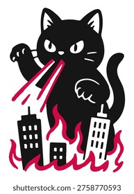 cowboy, cat, drawing, illustration, vector, character, orange, boot, rope, hat, funny, animal, handdrawn, cartoon, stickers, burger, happy, expression, kitten, pussy, ginger, fun, baby, cute, pet, art